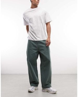 Carhartt Brandon Loose Straight Fit Jeans - Green