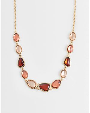 Accessorize Collier à perles rondes - Multicolore