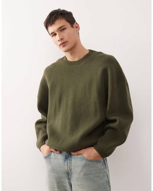 Weekday Oversized Jumper - Green