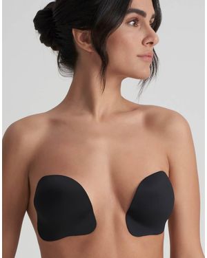 Bye Bra Push Up Reusable Stick On Cups - Black