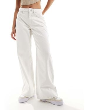 Cotton On Cotton On Original Classic Wide Leg Jeans - White