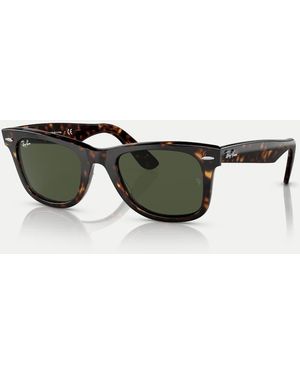 Ray-Ban Original Wayfarer Square Sunglasses With Lens - Green