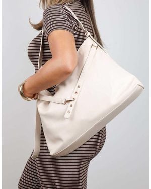 SIMMI Artemis Large Shoulder Bag - Natural