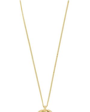 Pilgrim Nova Heart Necklace - Metallic