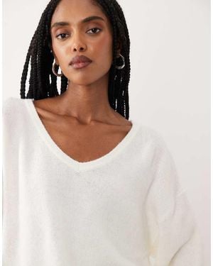 Cotton On Softest Luxe Slouchy V Knit - Brown