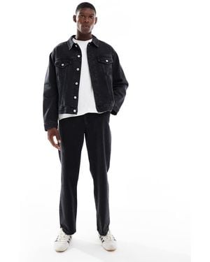ASOS Co-Ord Straight Jeans - Black