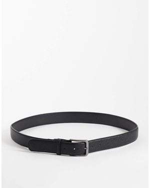 Jack & Jones Leather Belt - Black