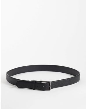 Jack & Jones – er ledergürtel - Schwarz