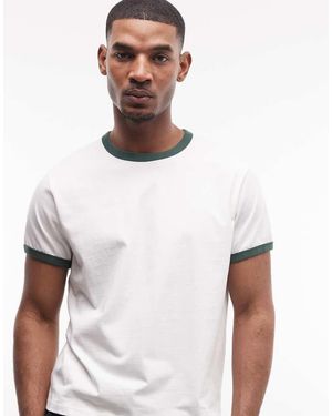Weekday Ringer T-Shirt - White