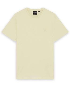 Lyle & Scott Ss T-Shirts Superfine T-Shirt - Natural