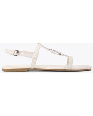 Kurt Geiger Bromley Sandal Flat Sandals - White