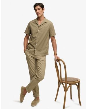 Superdry Cabana Short Sleeve Shirt - Green