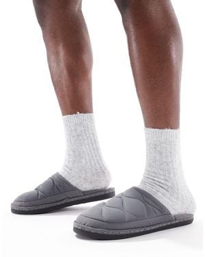 Jack & Jones Padded Slipper - White