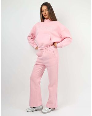 SIMMI X Mia Khan Sport Flared Joggers - Pink