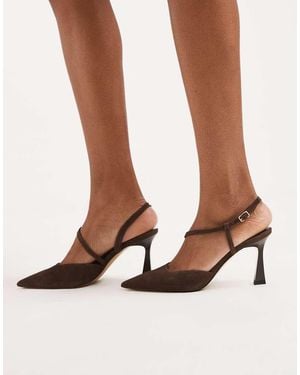 ALDO Julez Sling Heeled Shoes - Brown