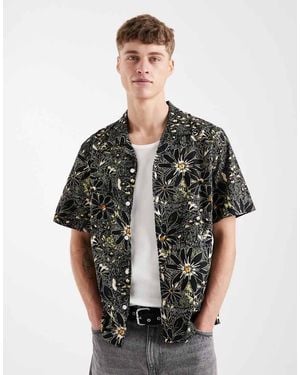 Levi's Sunset Short Sleeve Camp Shirt - Black