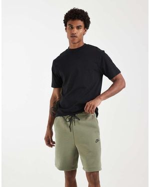 Nike Tech Fleece Knit Shorts - Green