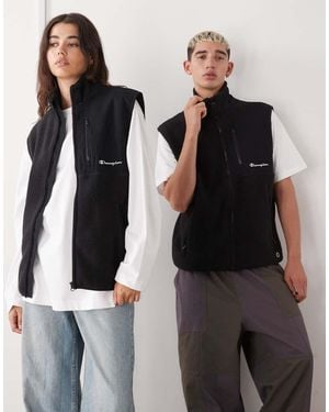 Champion Unisex Padded Vest - Black