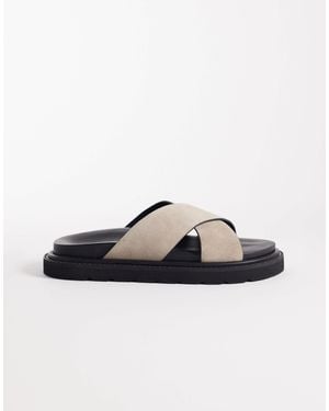 Walk London Cross Strap Sandal - Multicolor