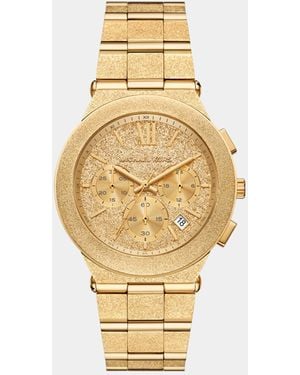 Michael Kors – billie – damen-chronograph aus em edelstahl - Mettallic