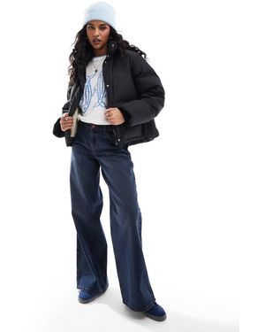 JJXX Cropped Down Puffer - Blue