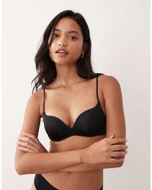 Cotton On Wirefree Sweetheart Bra - Black