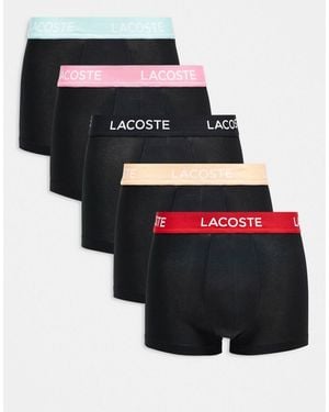 Lacoste – 5er-pack unterhosen - Schwarz