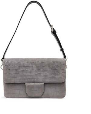 AllSaints – ondine – schultertasche - Grau
