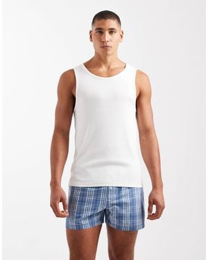 ASOS Woven Boxers - White