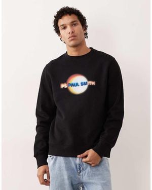 Paul Smith Eclipse Graphic Sweatshirt - Black
