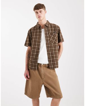 Santa Cruz – locker geschnittene shorts aus canvas - Natur