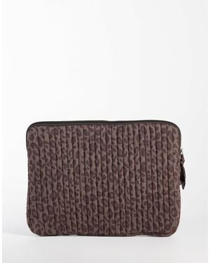 Mango Teen laptop-hülle mit leopardenmuster - Braun