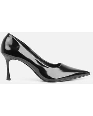 SIMMI Luka Low Heeled Court Shoes - White