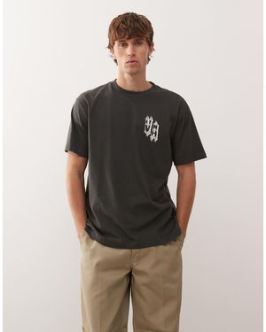 RVCA Double Trouble Short Sleeve T-Shirt - Black
