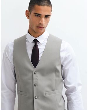 ASOS Skinny Suit Waistcoat - Grey