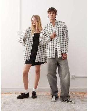 Collusion Check Shirt - Black