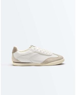 Oysho Retro-style Sports Shoes - White