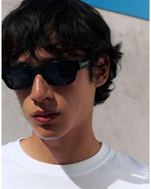 Pull&Bear Resin Sunglasses - Black