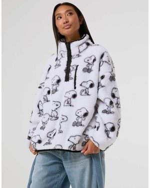 Skinnydip London Peanuts X Snoopy Repeat Jacket - White