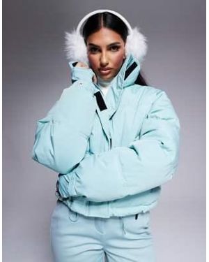 ASOS 4505 Ski & Snow 4505 – ski – kastige ski-pufferjacke - Blau