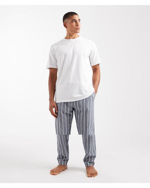 Only & Sons Trousers & T-shirt Pyjama Gift Set - Blue