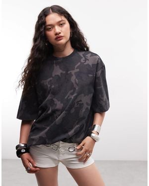 Weekday Oversized T-shirt - Blue