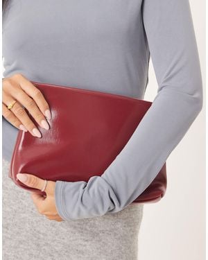 ASOS Zip Top Clutch Bag - Pink