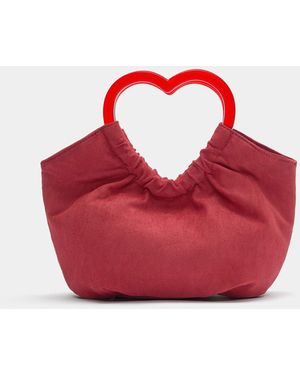 Pull&Bear – tasche - Rot