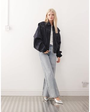 Lioness Nirvana Bomber in Black | Lyst