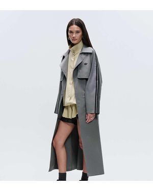 adidas Originals x ASOS Oversized Trench Coat - Green