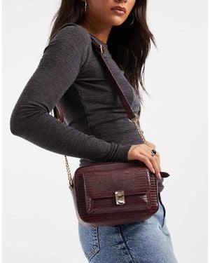 New Look Zip Crossbody Bag - Black