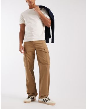 Levi's Xx Pantalones Cargo Rectos En Tostado-Marrón - Neutro
