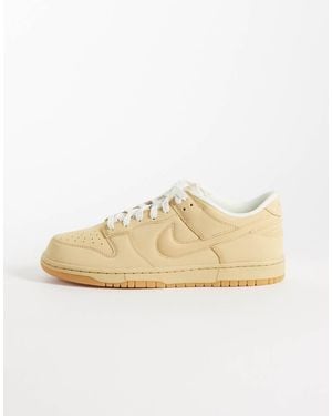 Nike Dunk Low Retro Prm Trainers - Natural