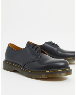 Dr. Martens Mens Black 1461 Bex Leather Shoes 8